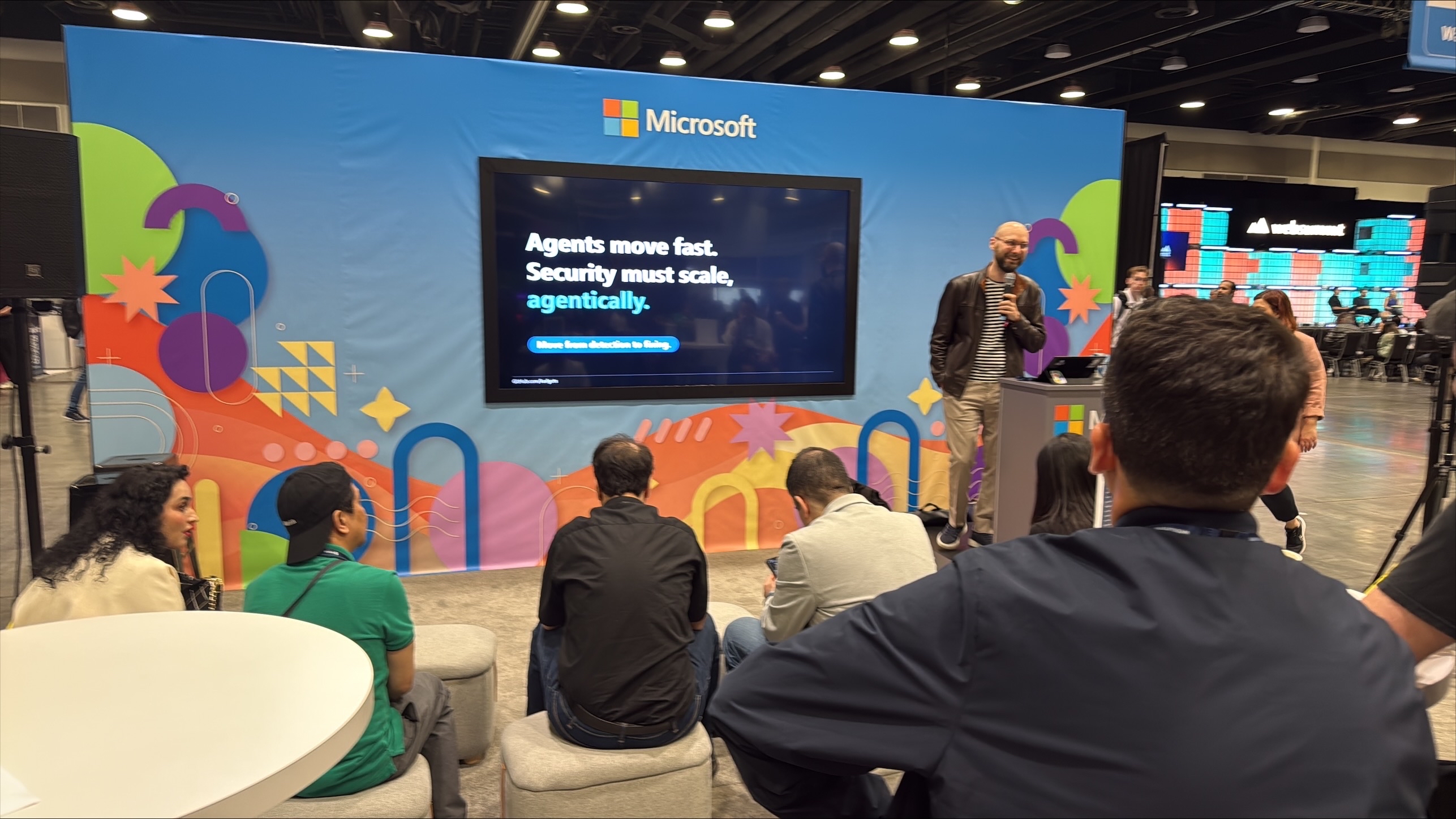 Microsoft session at Web Summit Vancouver on agentic security